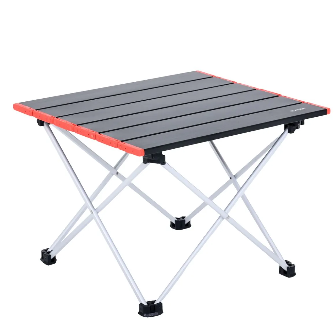 Campingtisch klappbar 40 x 34 cm schwarz