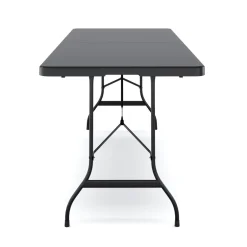 Campingtisch klappbar 180 x 75 cm schwarz