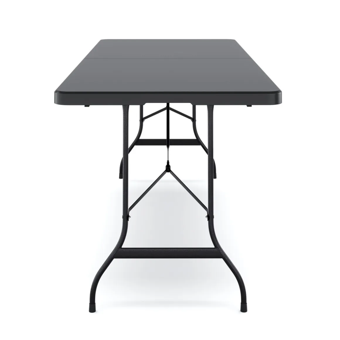 Campingtisch klappbar 180 x 75 cm schwarz