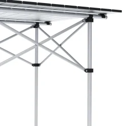 Campingtisch klappbar 70 x 70 cm silber