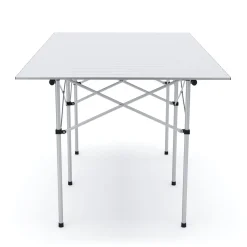 Campingtisch klappbar 140 x 70 cm silber