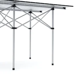 Campingtisch klappbar 140 x 70 cm silber