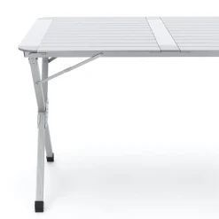 Campingtisch klappbar 106 x 70 cm silber