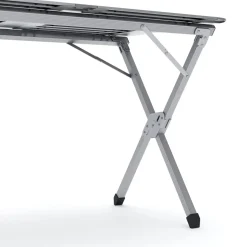 Campingtisch klappbar 106 x 70 cm silber