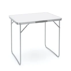 Campingtisch klappbar 80 x 70 cm weiss
