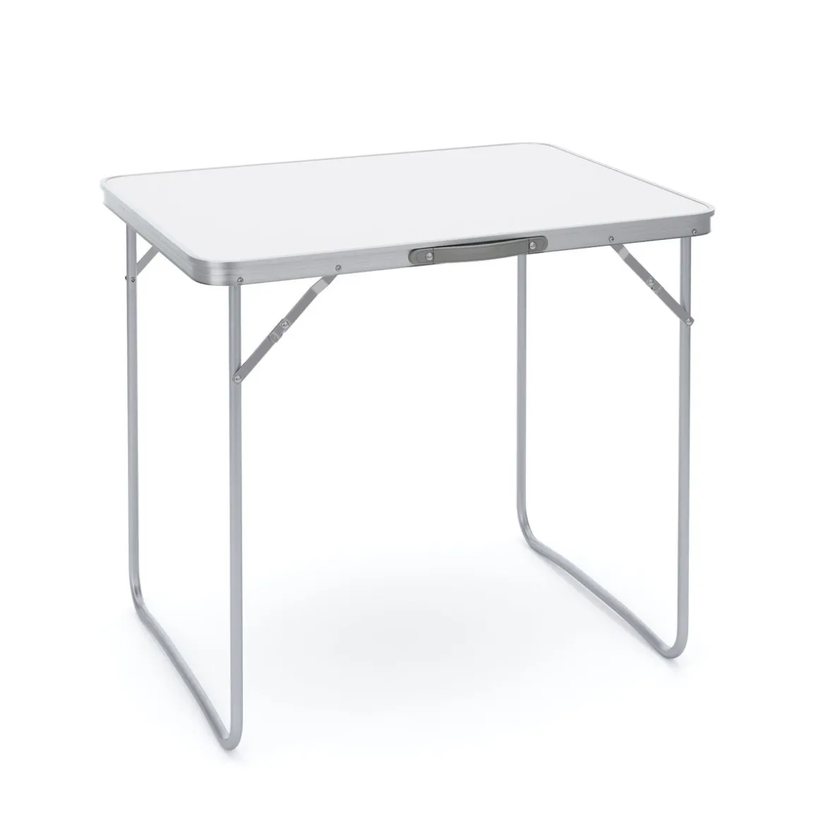 Campingtisch klappbar 80 x 70 cm weiss