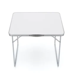 Campingtisch klappbar 80 x 70 cm weiss