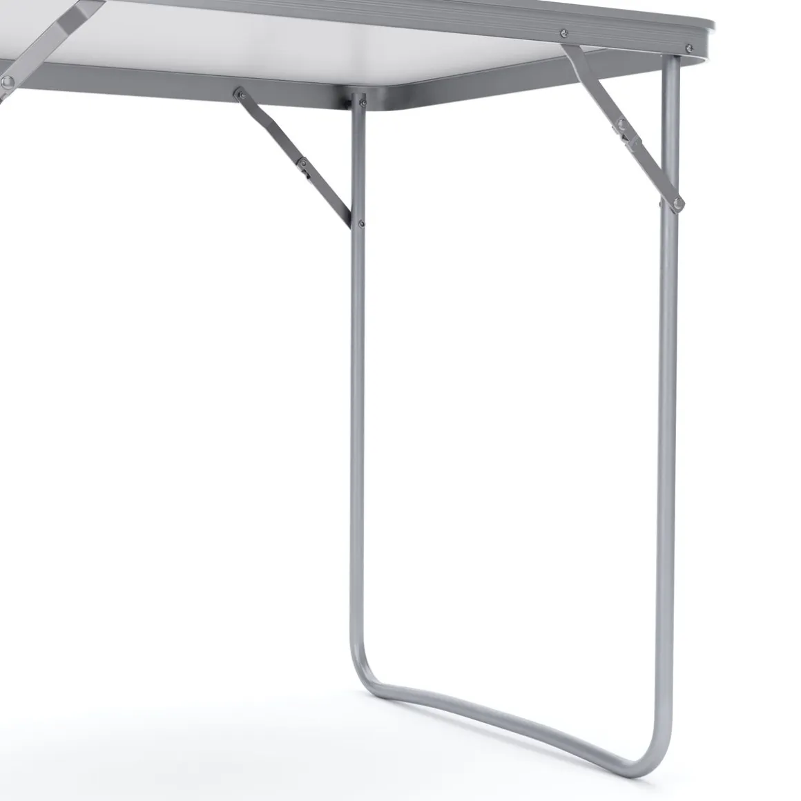 Campingtisch klappbar 80 x 70 cm weiss