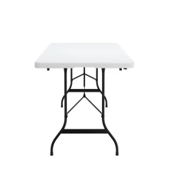 Campingtisch klappbar 152 x 75 cm weiss