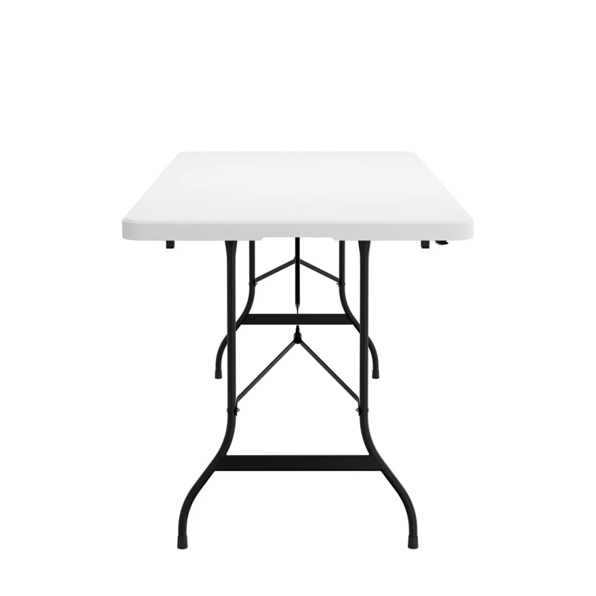 Campingtisch klappbar 152 x 75 cm weiss