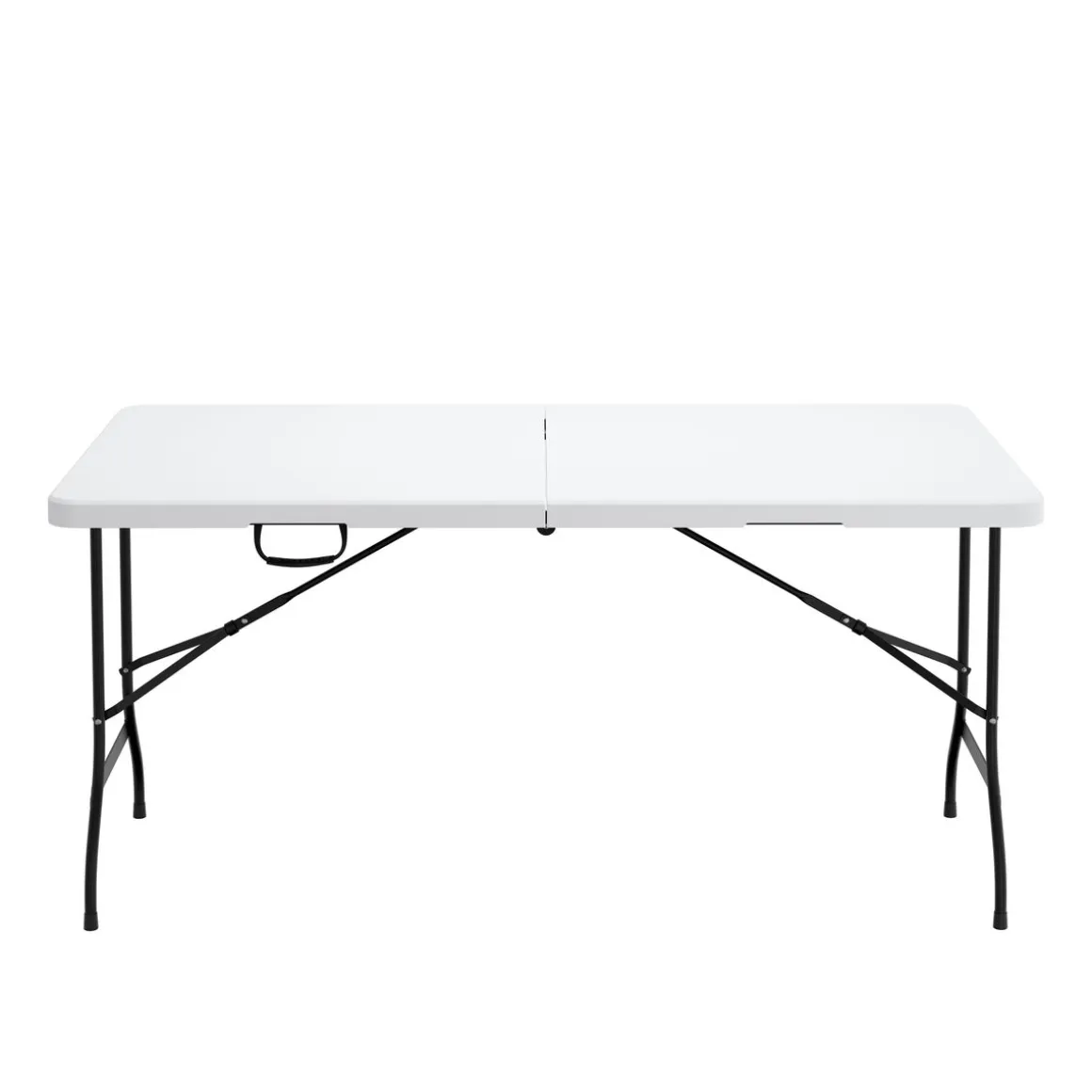 Campingtisch klappbar 152 x 75 cm weiss