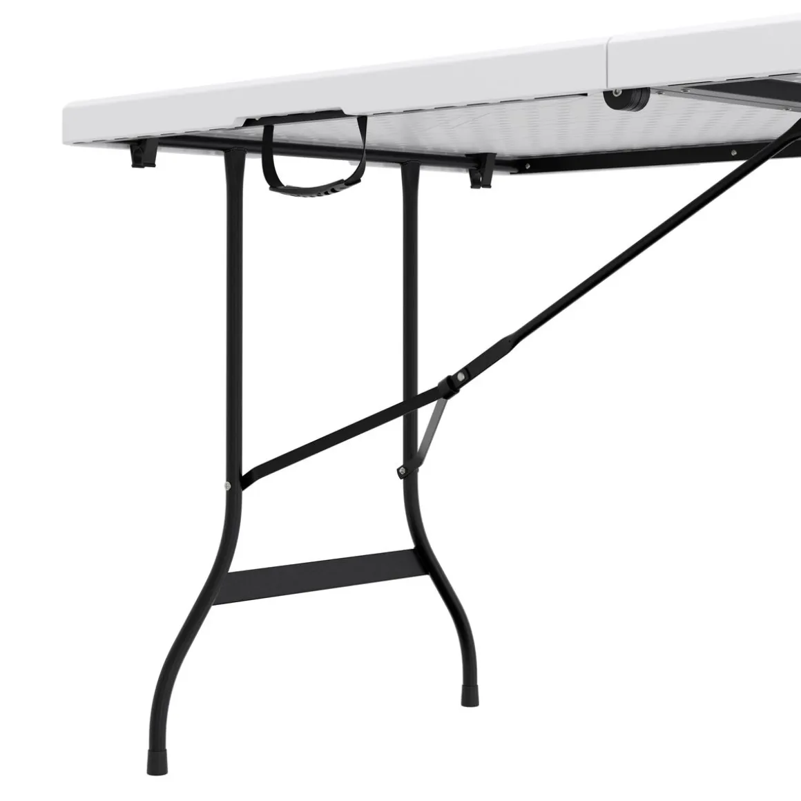Campingtisch klappbar 152 x 75 cm weiss