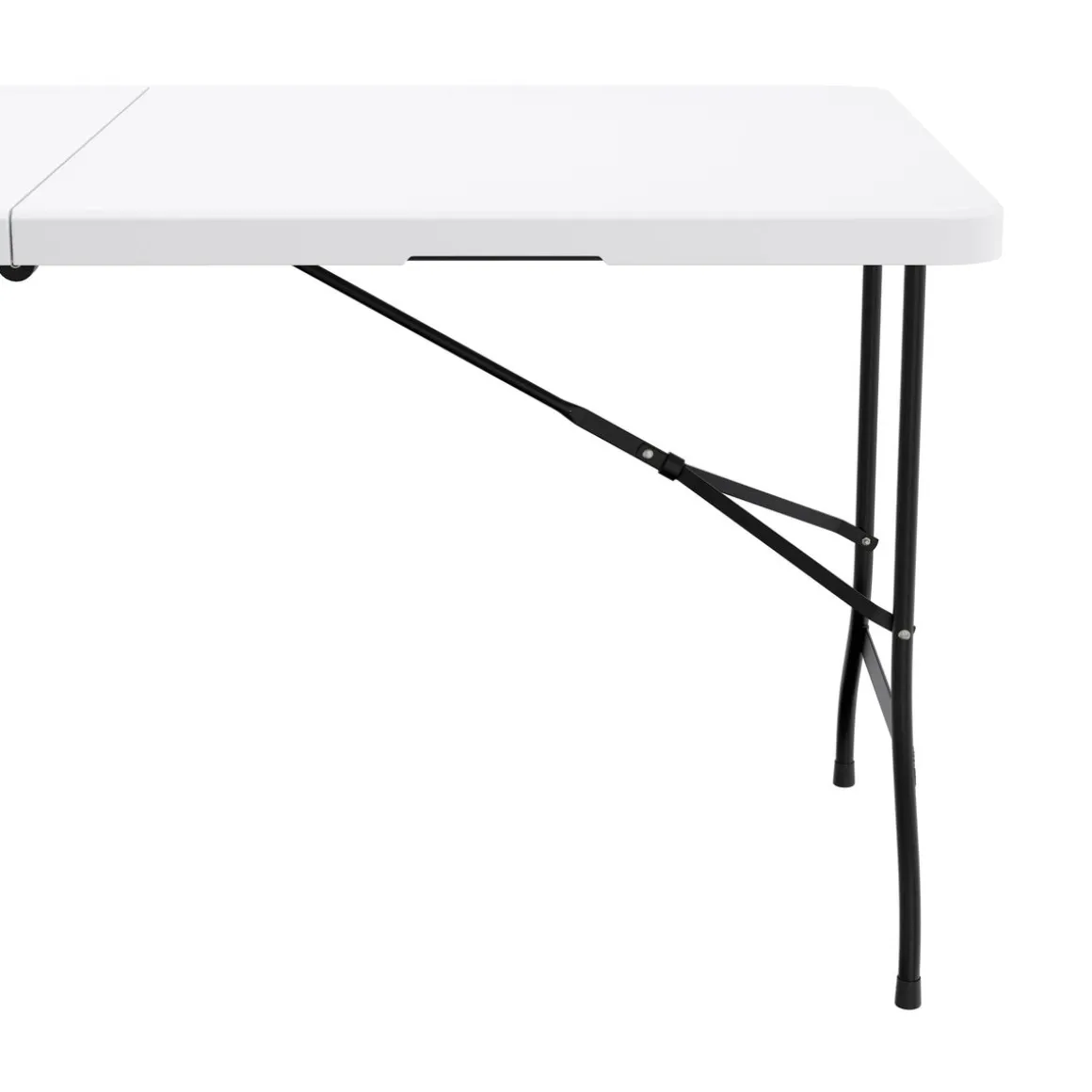Campingtisch klappbar 152 x 75 cm weiss
