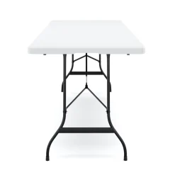 Campingtisch klappbar 180 x 75 cm weiss