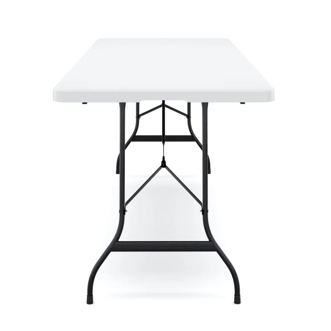 Campingtisch klappbar 180 x 75 cm weiss