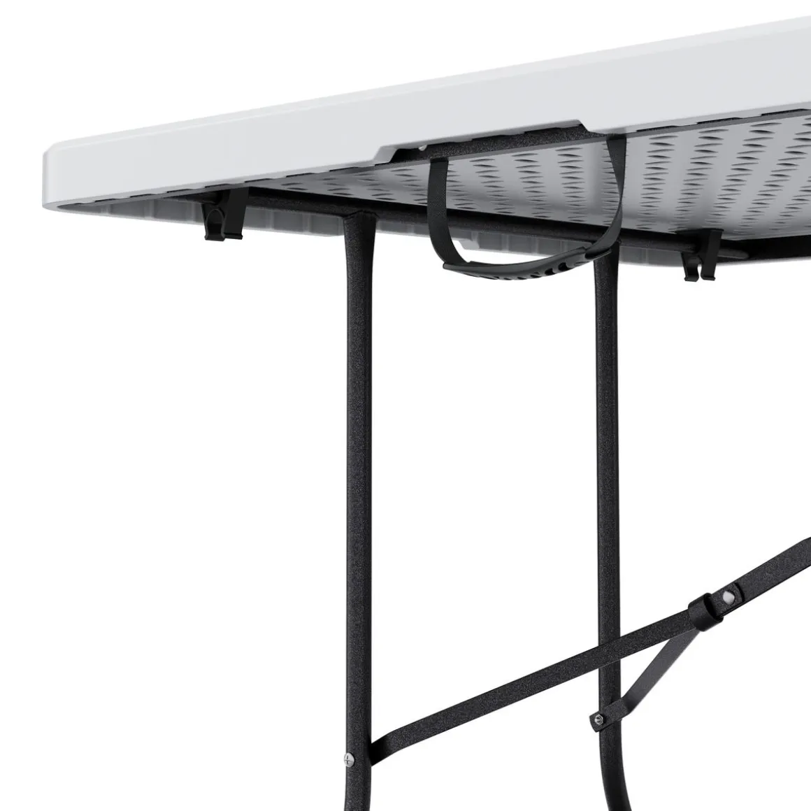 Campingtisch klappbar 180 x 75 cm weiss
