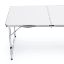 Campingtisch klappbar 180 x 60 cm weiss