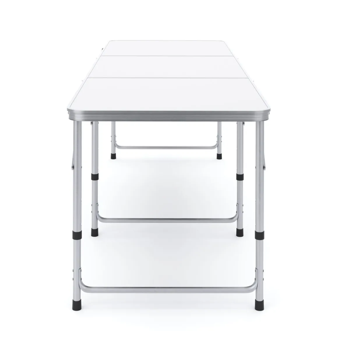 Campingtisch klappbar 180 x 60 cm weiss