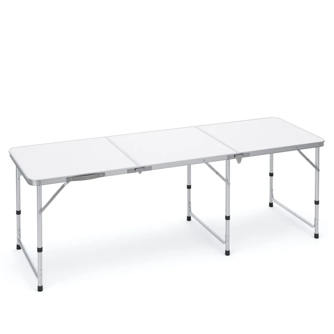 Campingtisch klappbar 180 x 60 cm weiss