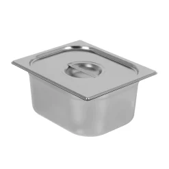 Chafing Dish Behälter Edelstahl GN-1/2 15 cm