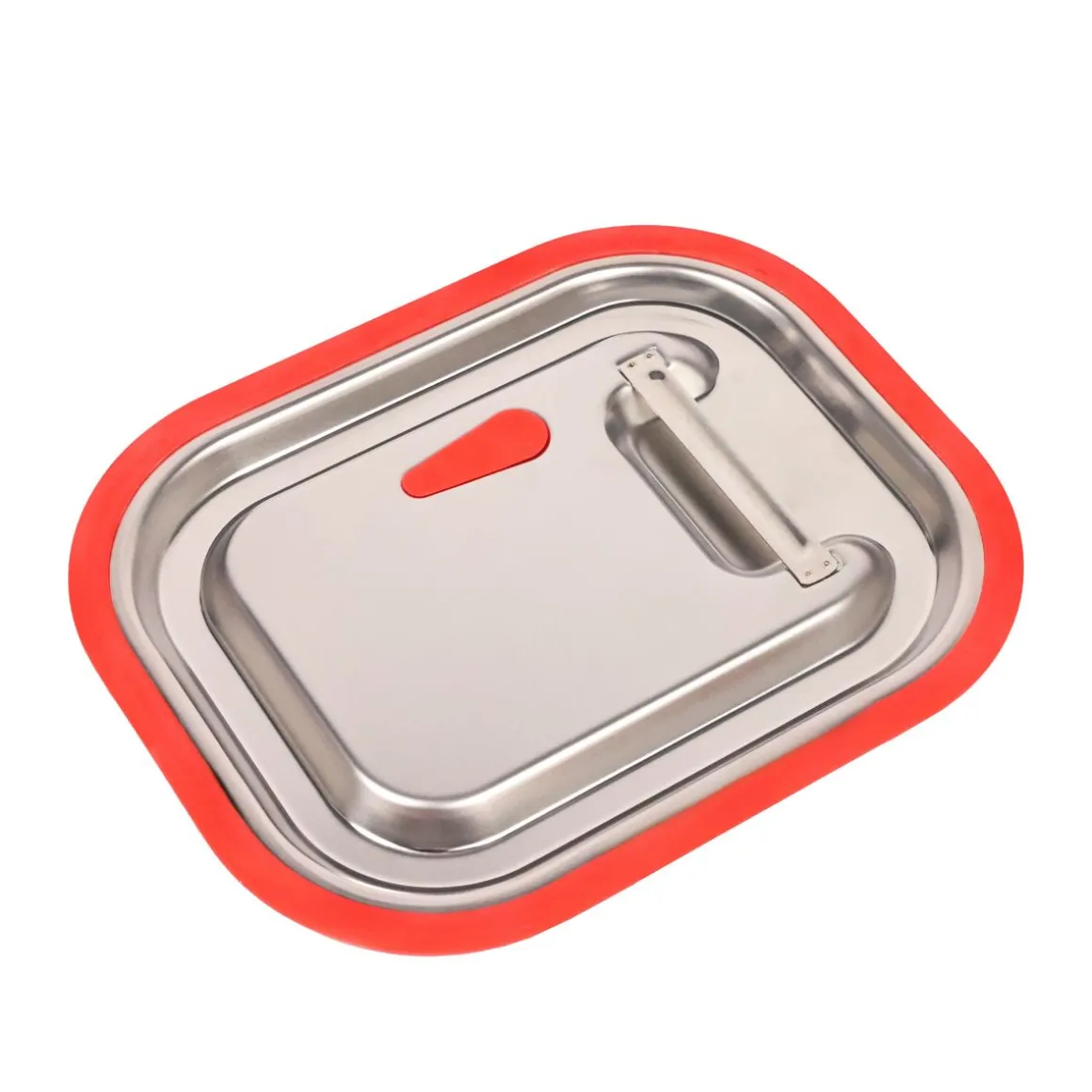 Chafing Dish Deckel Edelstahl mit Silikonring GN-1/2