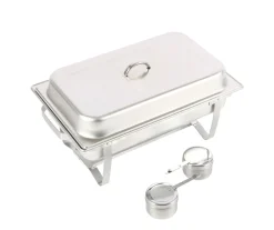Chafing Dish Speisewärmer Edelstahl 3 x 2.5L