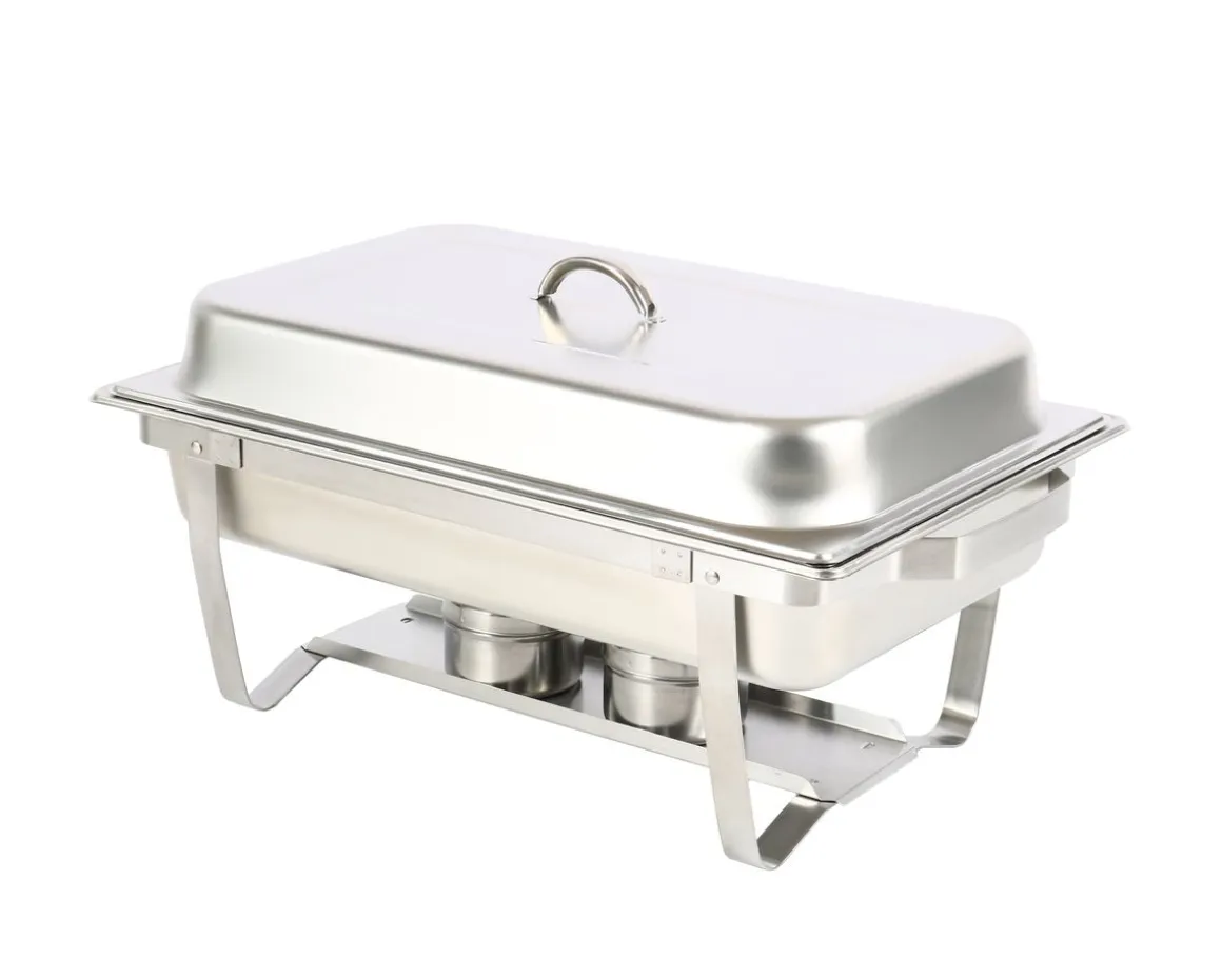 Chafing Dish Speisewärmer Edelstahl 3 x 2.5L