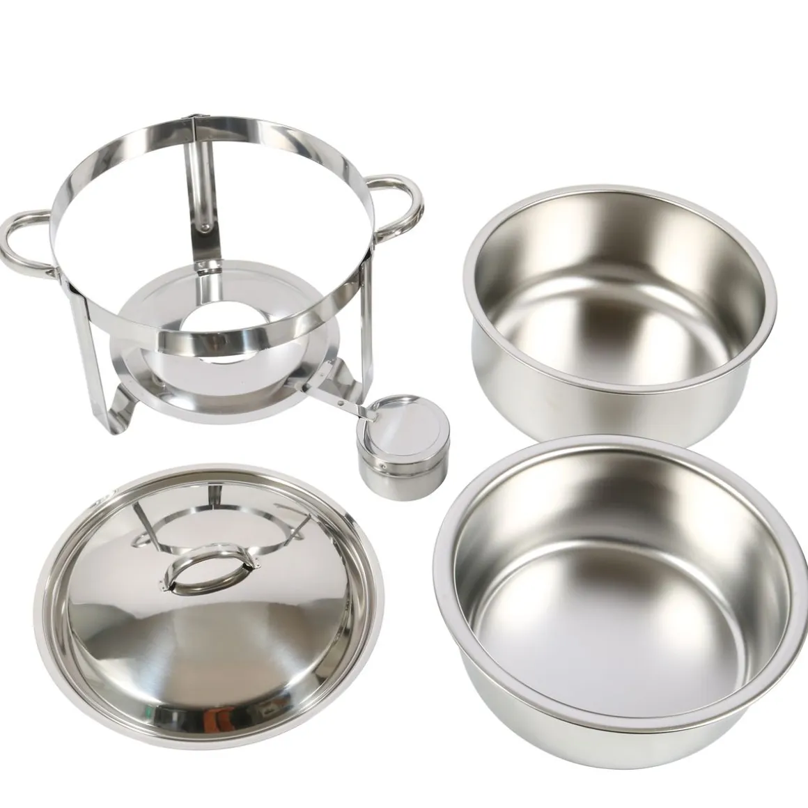Chafing Dish Speisewärmer Edelstahl 7.5L | GONSER.CH