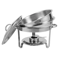 Chafing Dish Speisewärmer Edelstahl 4L