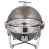 Chafing Dish Speisewärmer Edelstahl 6L mit Rolltop