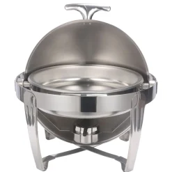 Chafing Dish Speisewärmer Edelstahl 6L mit Rolltop