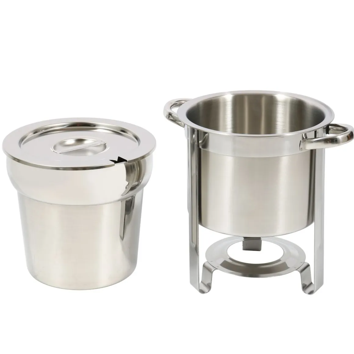 Chafing Dish Speisewärmer Edelstahl 7L