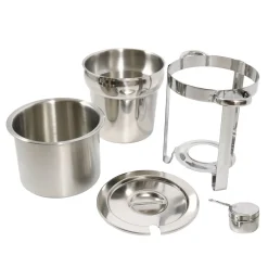 Chafing Dish Speisewärmer Edelstahl 7L