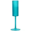 Champagnerglas 100 ml blau