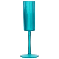 Champagnerglas 100 ml blau
