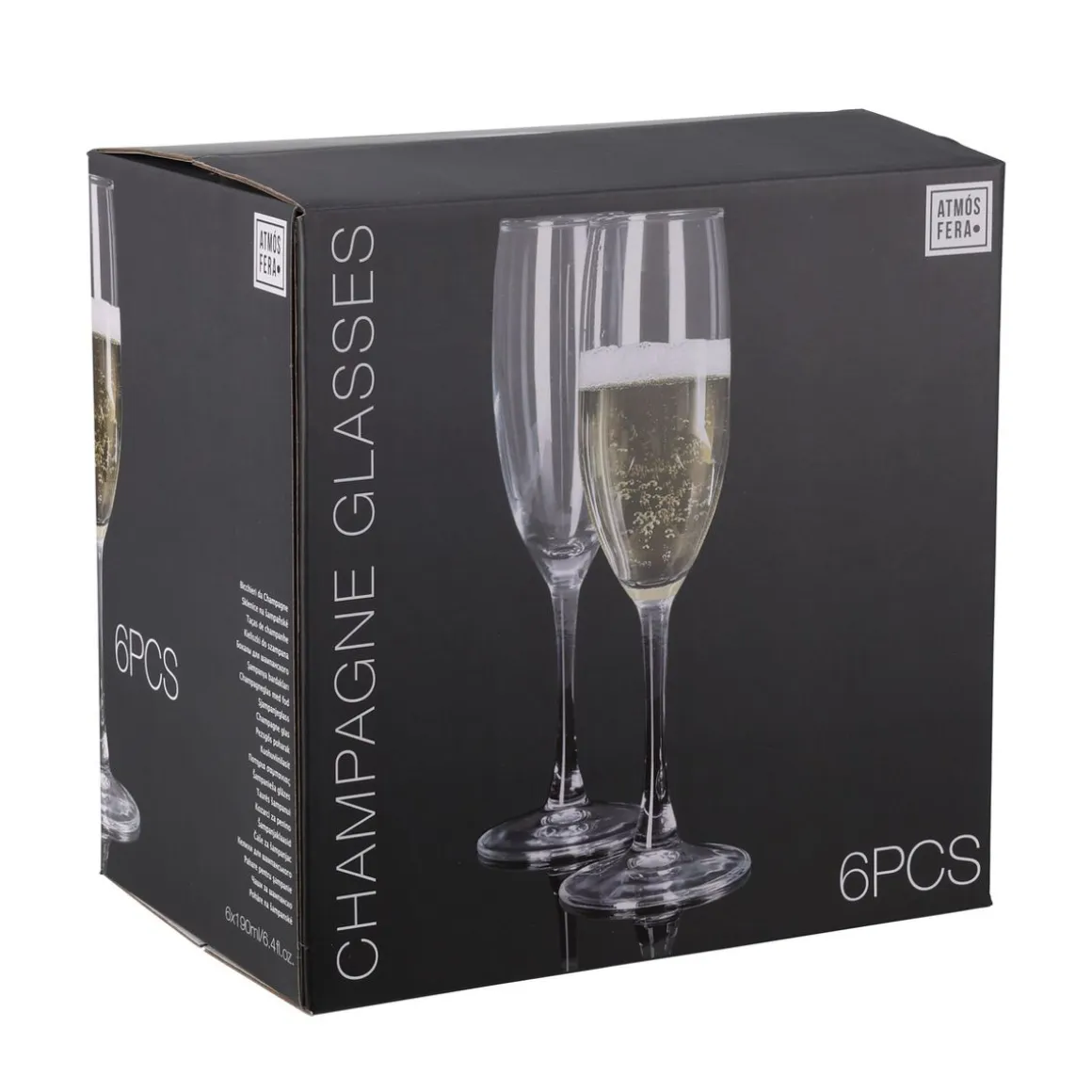 Champagnerglas 190 ml 6er Set