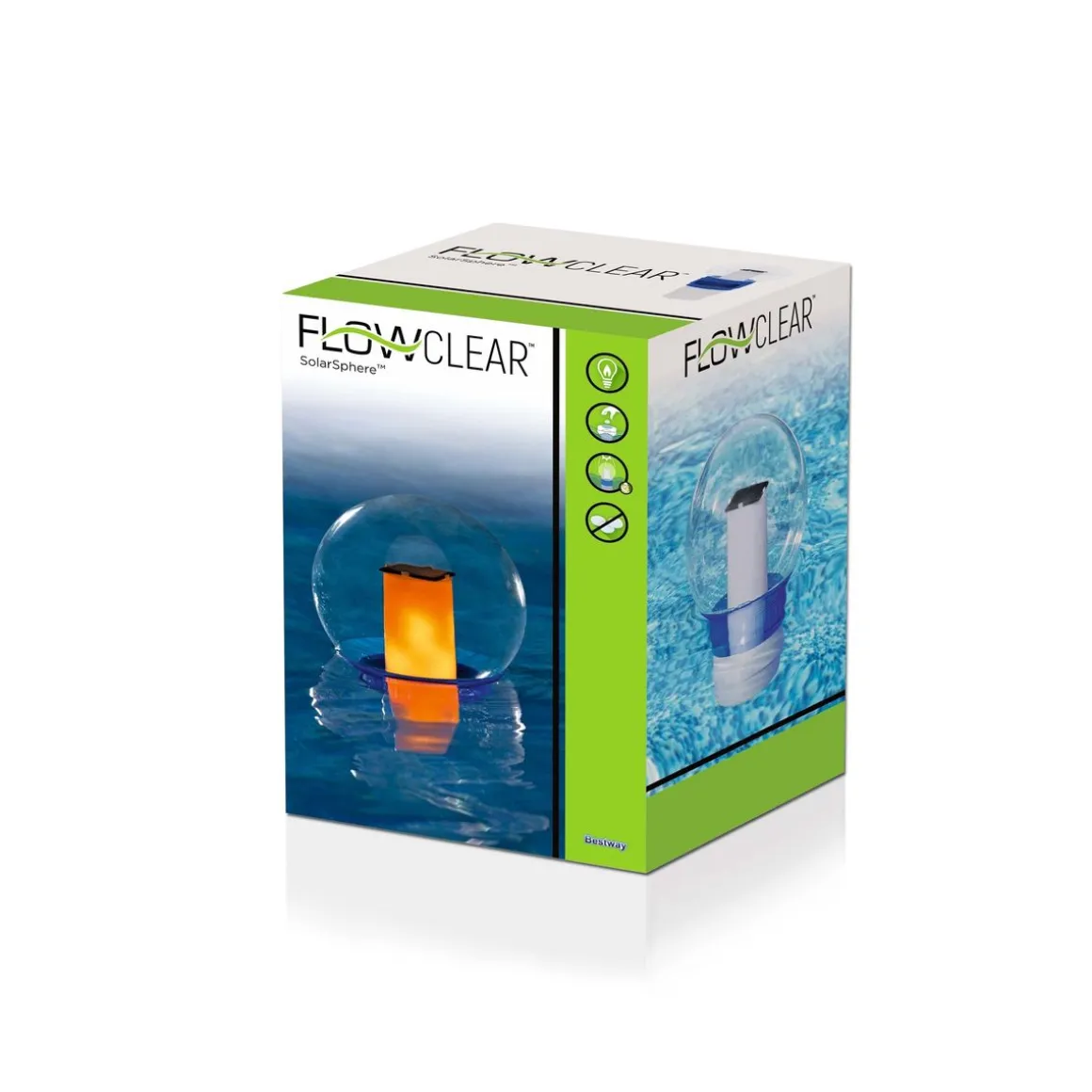 Chemikalienschwimmer Flowclear LED Solarsphere