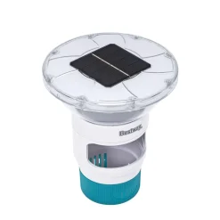 Chemikalienschwimmer SolarGlow mit farbiger LED Beleuchtung