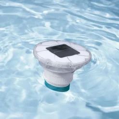 Chemikalienschwimmer SolarGlow mit farbiger LED Beleuchtung