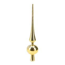 Christbaumspitze 30 cm gold