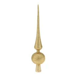 Christbaumspitze 30 cm gold