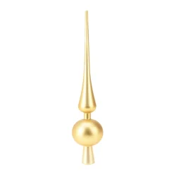 Christbaumspitze 30 cm gold