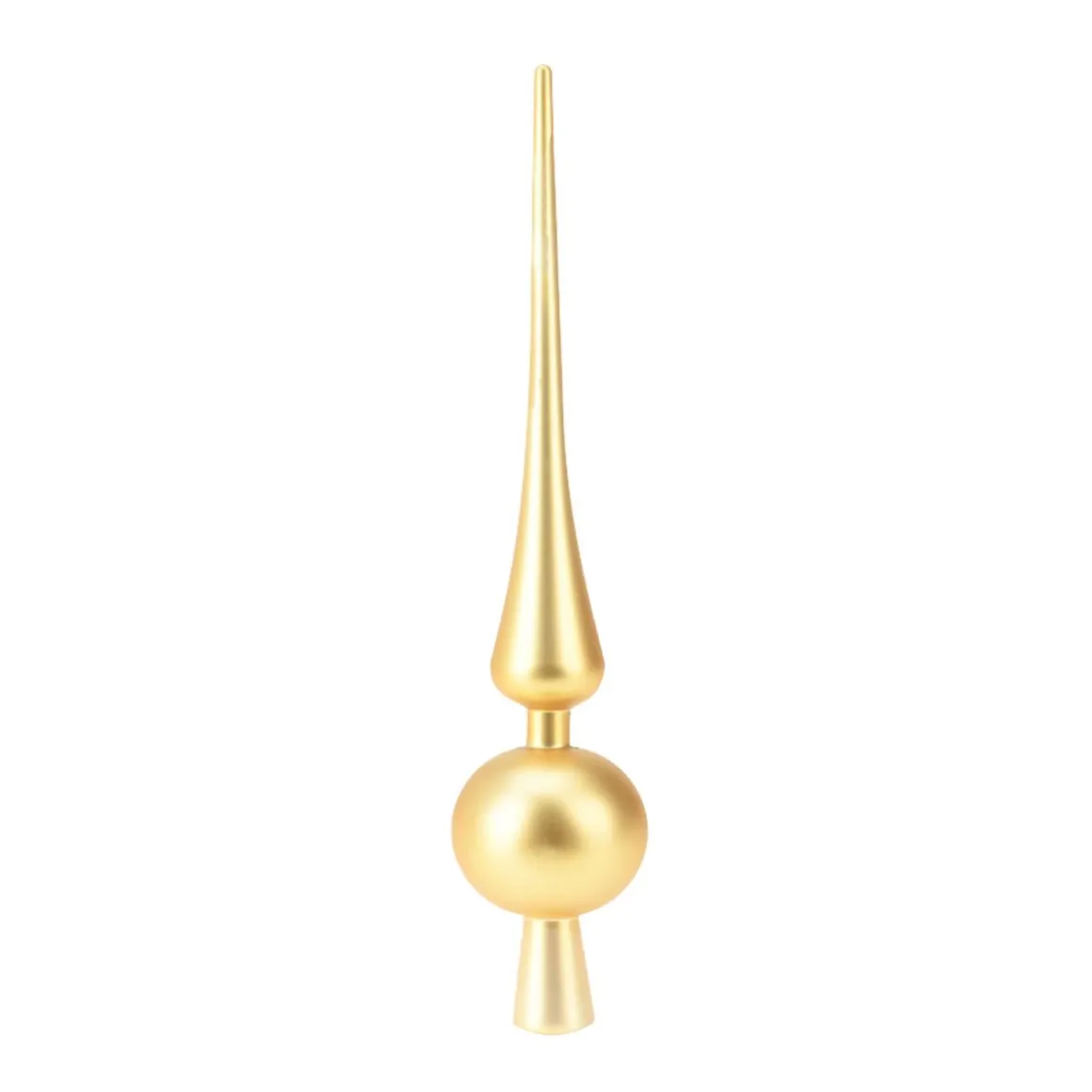 Christbaumspitze 30 cm gold