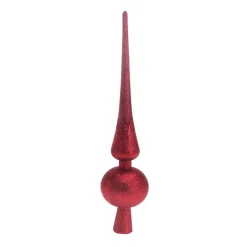 Christbaumspitze 30 cm rot