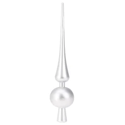 Christbaumspitze 30 cm silber