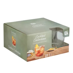 Cocktailglas Whiskyglas 4er Set 340 ml
