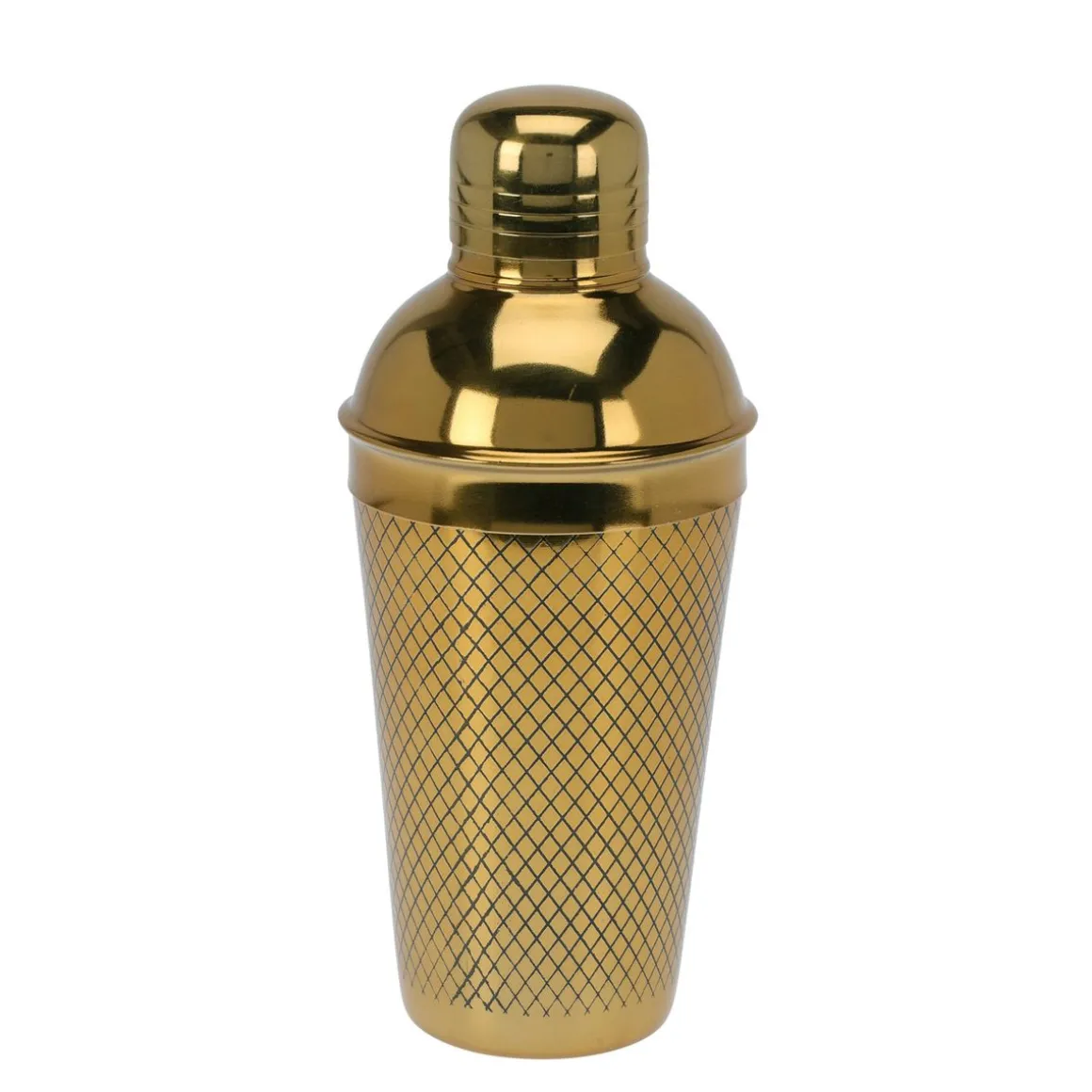 Cocktailshaker Edelstahl 650 ml gold