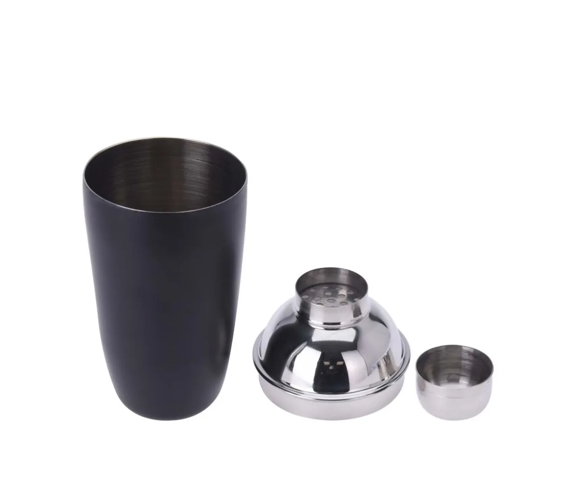Cocktail Shaker Set 5-teilig schwarz