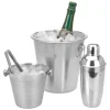 Cocktail Shaker Set 4-teilig silber