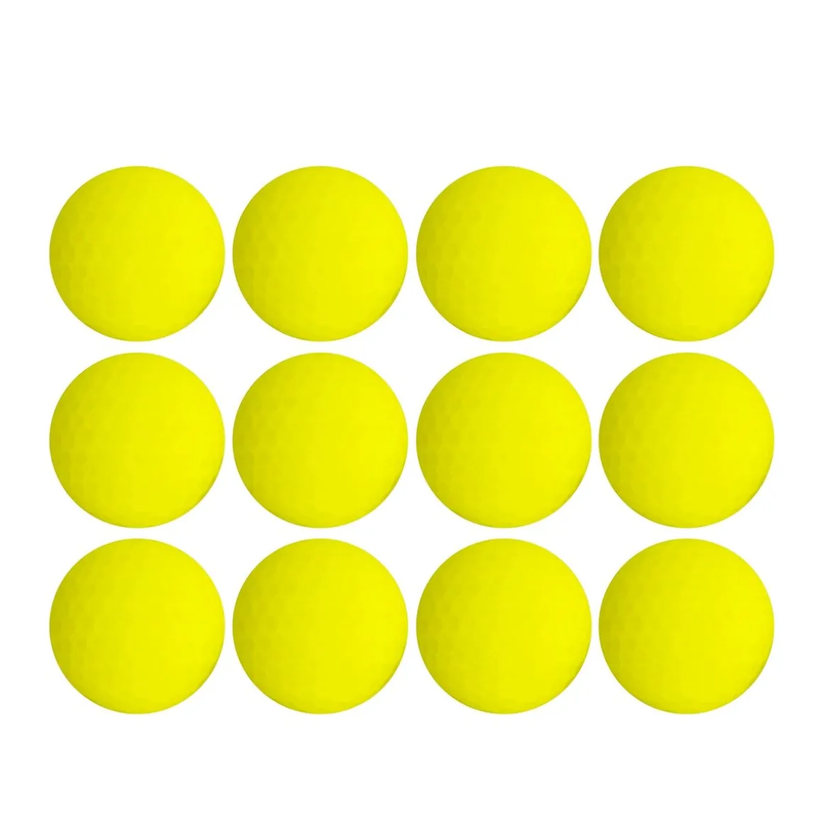 COUGAR Golfball 12er Set 85 Kompression gelb